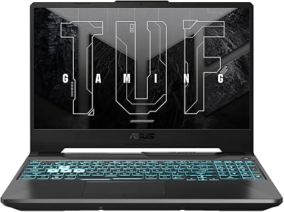 ASUS TUF Gaming 15.6 FHD 144Hz Gaming Laptop, AMD Ryzen 7-7435HS Processor, NVIDIA GeForce RTX 3050, 32GB DDR5 RAM, 2TB SSD, Backlit Keyboard, RJ-45, Windows 11 Pro