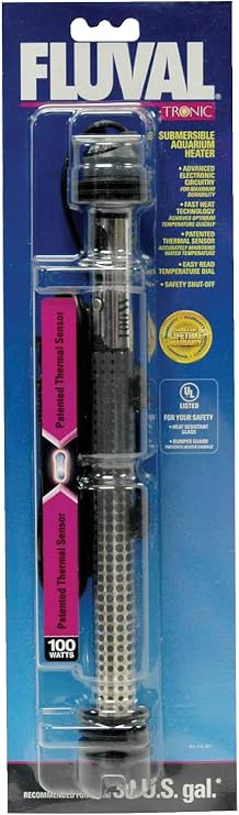 Fluval Tronic Heater, 100-Watt Submersible Aquarium Heater, A767