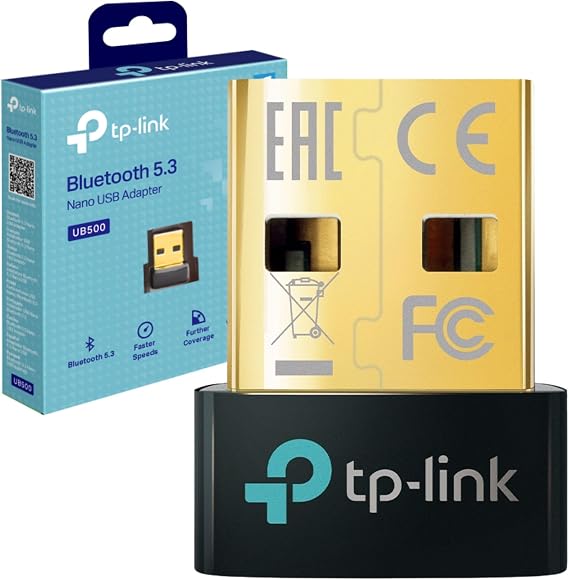 TP-Link UB600 Bluetooth 6.0 USB Adapter for PC, Nano Size Bluetooth Dongle