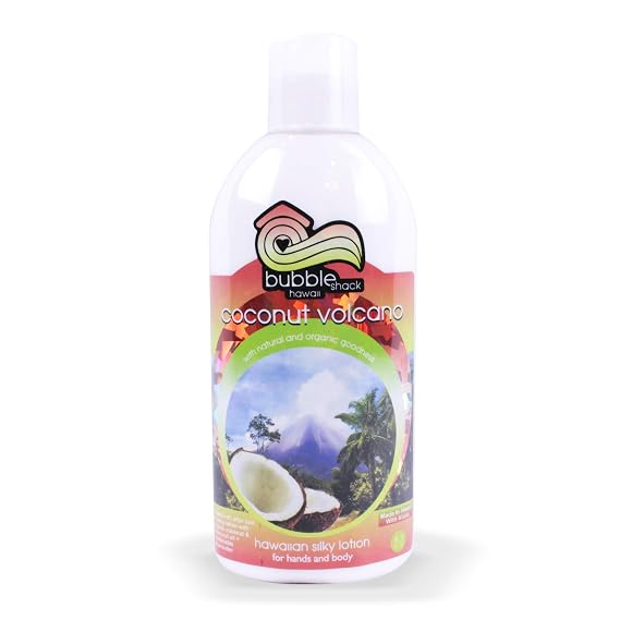 Bubble Shack Coconut Volcano Body Lotion, 8oz