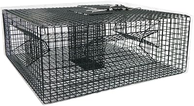 Beau Mac Shrimp Trap: Jumbo 4 Door, Black