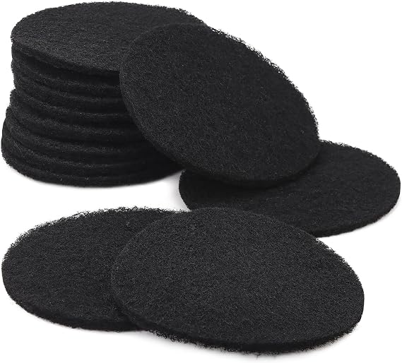 Activated Carbon Filter Pads Suitable for Ecco Pro 130/200/300 Ecco 2232/2234/2236(Pack of 12)