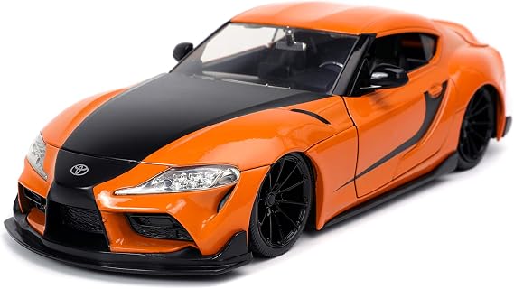 Jada Fast & Furious F9 1:24 2020 Toyota Supra Die-cast Car, Toys for Kids and Adults