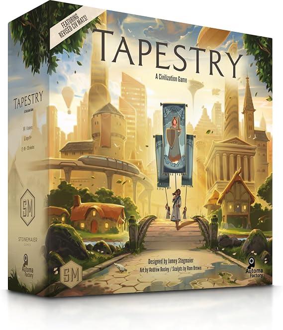 Stonemaier Games: Tapestry - A Strategy Board Game by Jamey Stegmaier