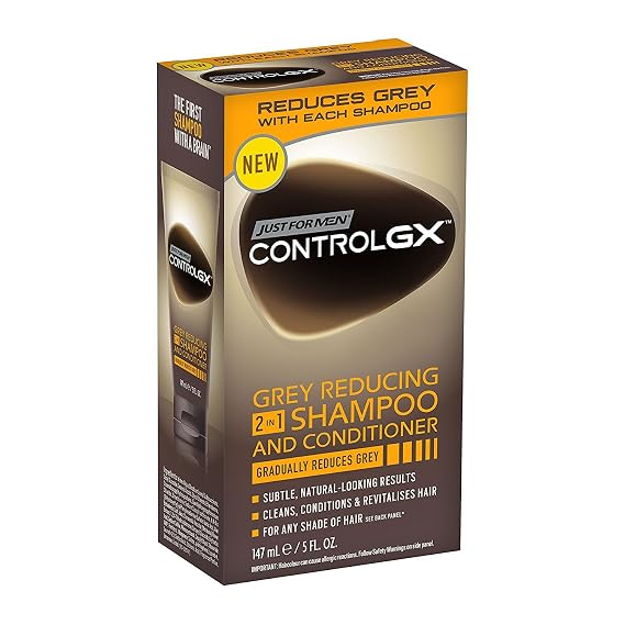 Just For Men Control GX Gray Reducing 2-in-1 Shampoo 4 oz