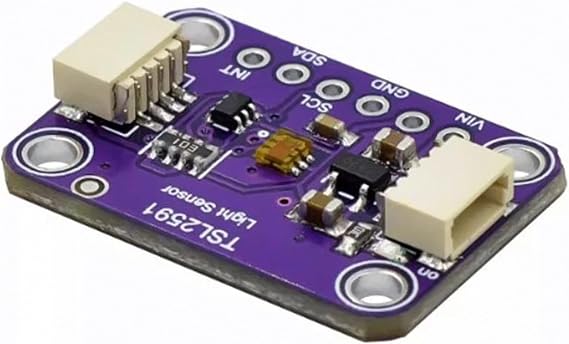 1pcs TSL2591 Digital Light Sensor Breakout Module High Dynamic Digital Optical Sensor Module I2C High Range Optical Sensor 3.3V-5V for QWIIC with Connection Terminals