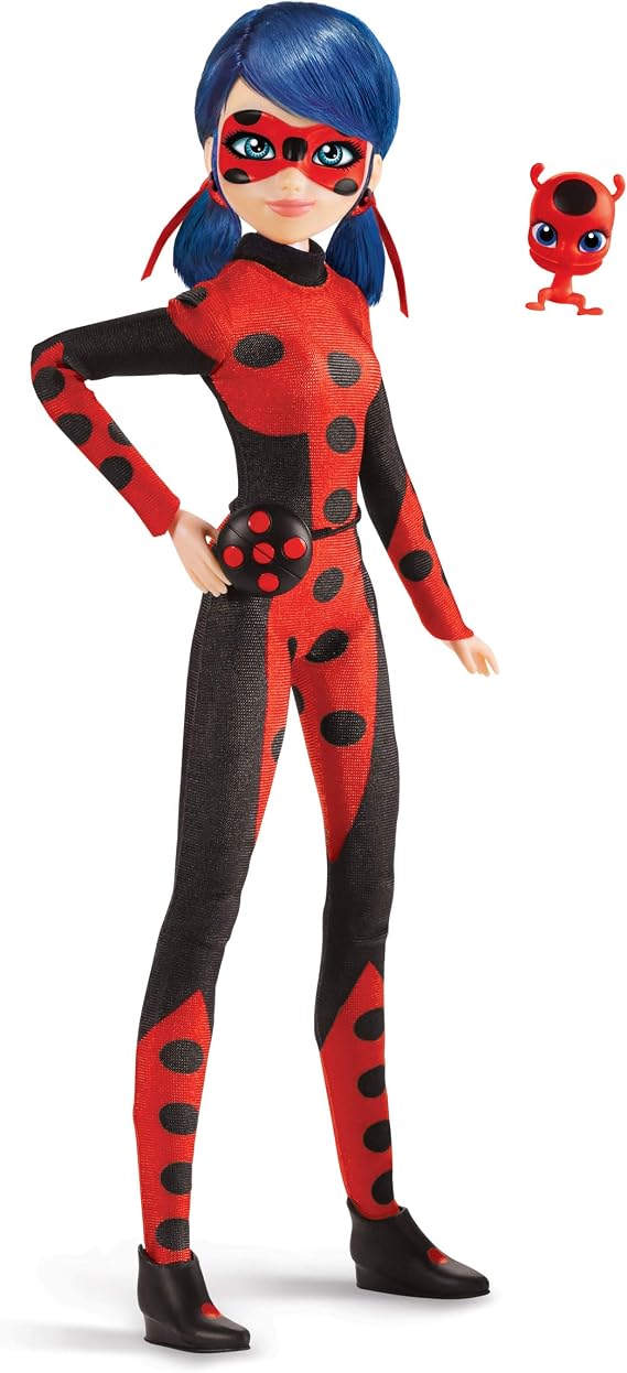 BANDAI Miraculous The Adventures of Ladybug and Cat Noir - Ladybug Doll with Accessories, 26 cm P50006X Multicoloured