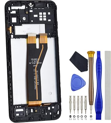 Screen Replacement with Frame for Samsung Galaxy M14 SM-M146B F14 SM-E146B LCD Display Touch Digitizer Screen Black 6.6