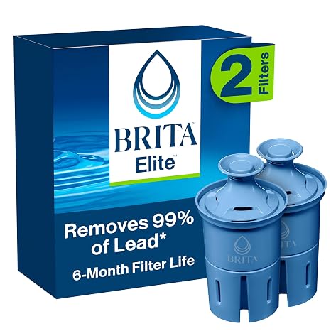 Longlast Replacement Filters for Brita Water Pitchers - 2 Pack