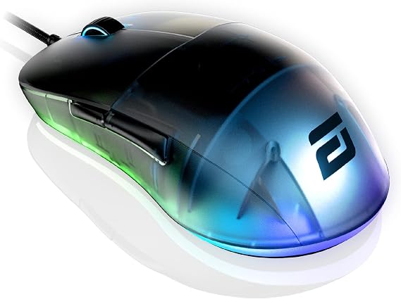 ENDGAME GEAR XM1 RGB Gaming Mouse, 6 Buttons, 16,000 DPI, Dark Frost