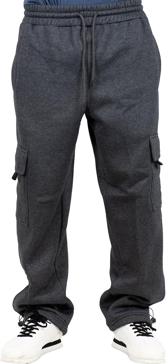 FB County Fleece Cargo Sweatpants, Loose Fit, Heavyweight