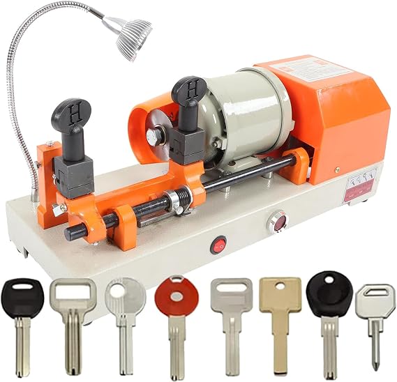 Automatic Key Cutting Machine Duplicator, 5 Duplicating Types, Accurate Adjustment, Easy Operation for Key Duplication