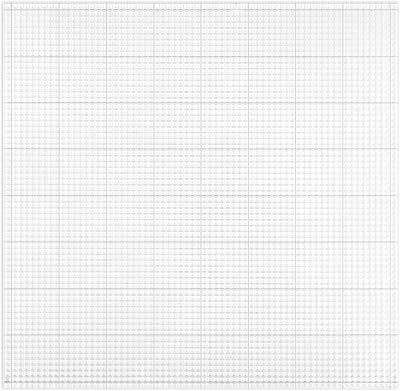Low Tack Sticky Mat with Grid for Stamping Stenciling Ink Blending, 8.25 X 8.25 Multi-Use Non-Slip Clear Photopolymer Craft Low Tacky Mat for Card Making Hold Your Cardstock in Place When Stamping