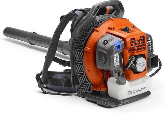 Husqvarna 150BT Gas Leaf Blower, 51-cc 2.16-HP 2-Cycle Backpack Leaf Blower, 765-CFM, 270-MPH, 22-N Powerful Clearing Performance and Ergonomic Harness System, Gifts for Men, 970466901
