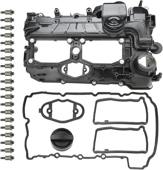 Engine Valve Cover Compatible with BMW N20 X3 X5 320i 328i 528i xDrive Z4 2012-2018 2.0L 11127588412
