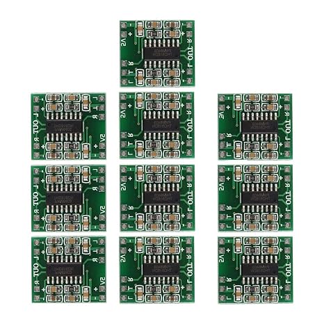 10-Pack PAM8403 Digital Amplifier Board, 2-3W Class D