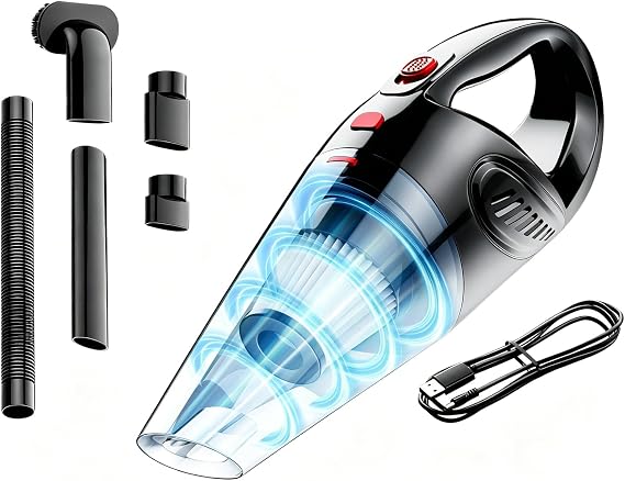 Household Vacuum Cleaner for Home Pet Hair, Hand Vac High Power Suction