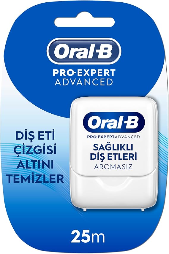 Oral-B Pro-Expert Gelişmiş Mumlu Diş İpi - Sağlıklı Diş Etleri - 25 M