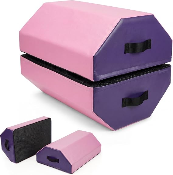 Octagon Gymnastics Mat/Air Roller Barrel, Tumbling Backbend Trainer