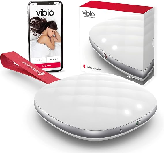 Vibio Bluetooth Bed Shaker Silent Alarm with Call Alert for Heavy Sleeper