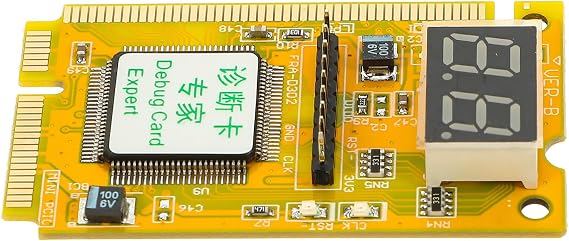 Laptop Pci-e Motherboard Tester Card, Versatile Computer Motherboard Detecting Tool for Precise Fault Diagnosis, Stable Internal Component Test Card for Electronics Repair and DIY