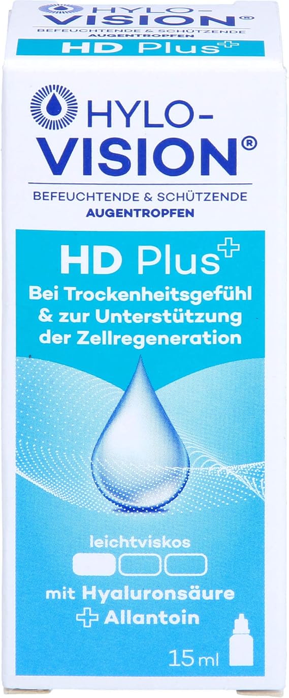 Hylo-Vision HD Plus Augentropfen, 15 ml Solution