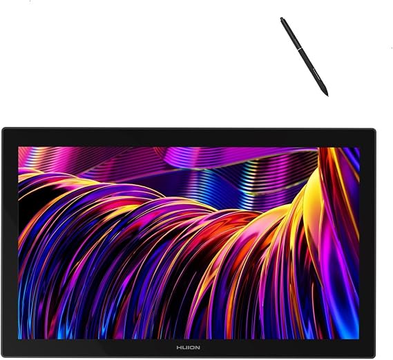 HUION KAMVAS Pro 27 4K UHD Drawing Tablet with Screen Bundle with HUION Slim Pen PW600S