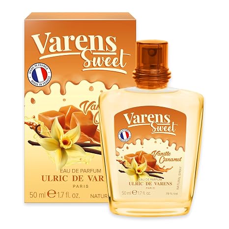 Varens Sweet VANILLE CARAMEL - Eau De Parfum for Women - Luxurious, Delicious, Mouthwatering Scent - Notes of Brown Sugar, Toffee, Sugar Syrup-1.7 Fl Oz