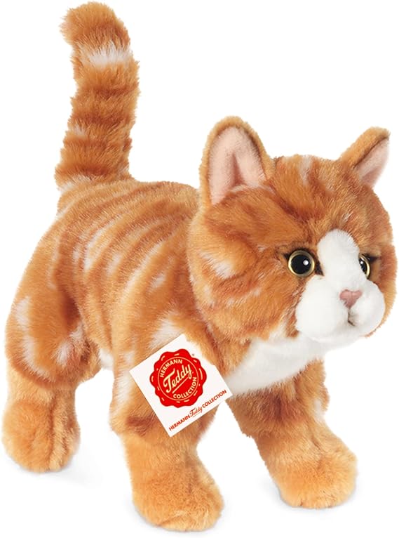 Teddy Hermann 90682 Cat 20 cm Soft Toy