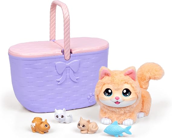 Little Live Pets Mama Surprise Kittens, Interactive Mama, Surprise Toys