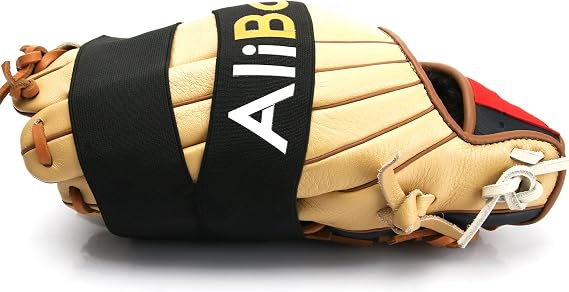 AliBall Baseball Glove Wrap, Softball and Baseball Glove Strap, Replace of Using Steam, Hot Water Break-in, Quickly Keep The Pocket Formed, Easy Quick to Put On and Take Off, Fit All Gloves