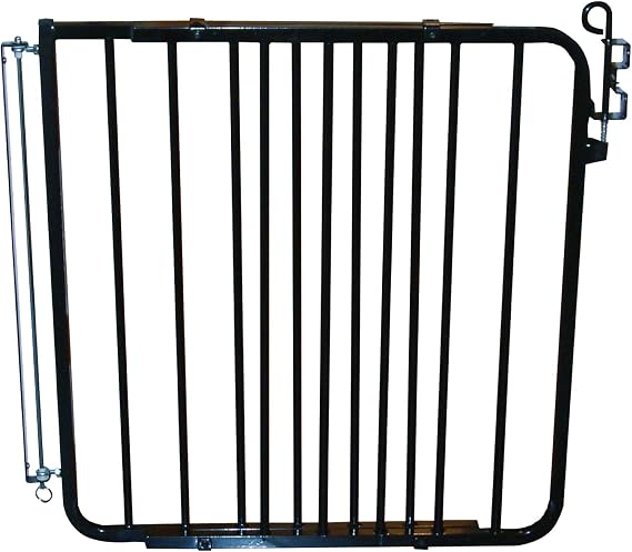 Cardinal Gates MG15 Auto-Lock Baby & Pet Gate, 26.5-40.5 in, Black