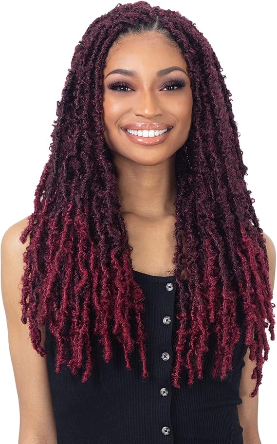 FreeTress Crochet Braids Butterfly Loc 18" (5-PACK, 1B)