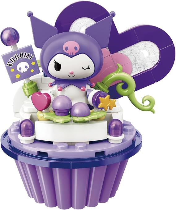 Sweets Blocks Chrome Grape Cupcake