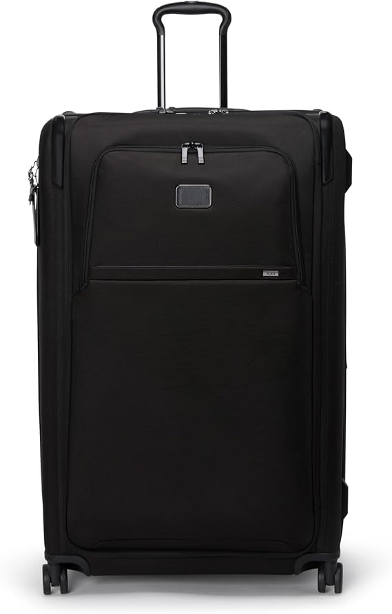 TUMI - Alpha XX-Large Dual Access Expandable 4-Wheeled Checked Luggage - Zipper Expansion - Durable Ballistic Nylon - Extra Large Capacity Suitcase with TSA Lock - Black