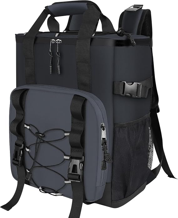 24 Can Cooler Backpack, Insulated & Leak Proof Backpack Cooler