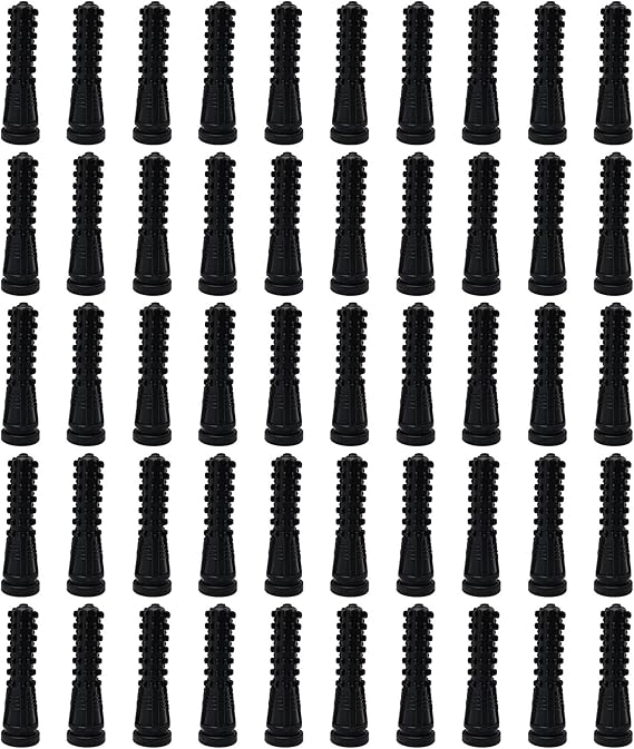 50Pcs Chicken Plucker Fingers,Rubber Plucking Fingers for Chicken Plucker Machine with 3/4 Inch Holes,Heavy Duty Plucking for Machine Poultry Chicken Fingers