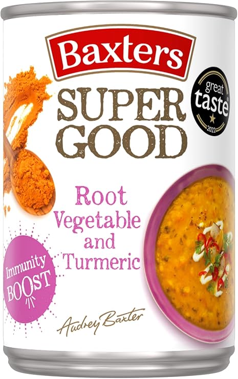 Baxters Super Good Root Vegetables & Turmeric Soup, 400g