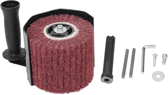 Burnishing Polishing Machine Kit Angle Grinder Attachment, Easy and Fast, Suitable for Wood Metal Grinding