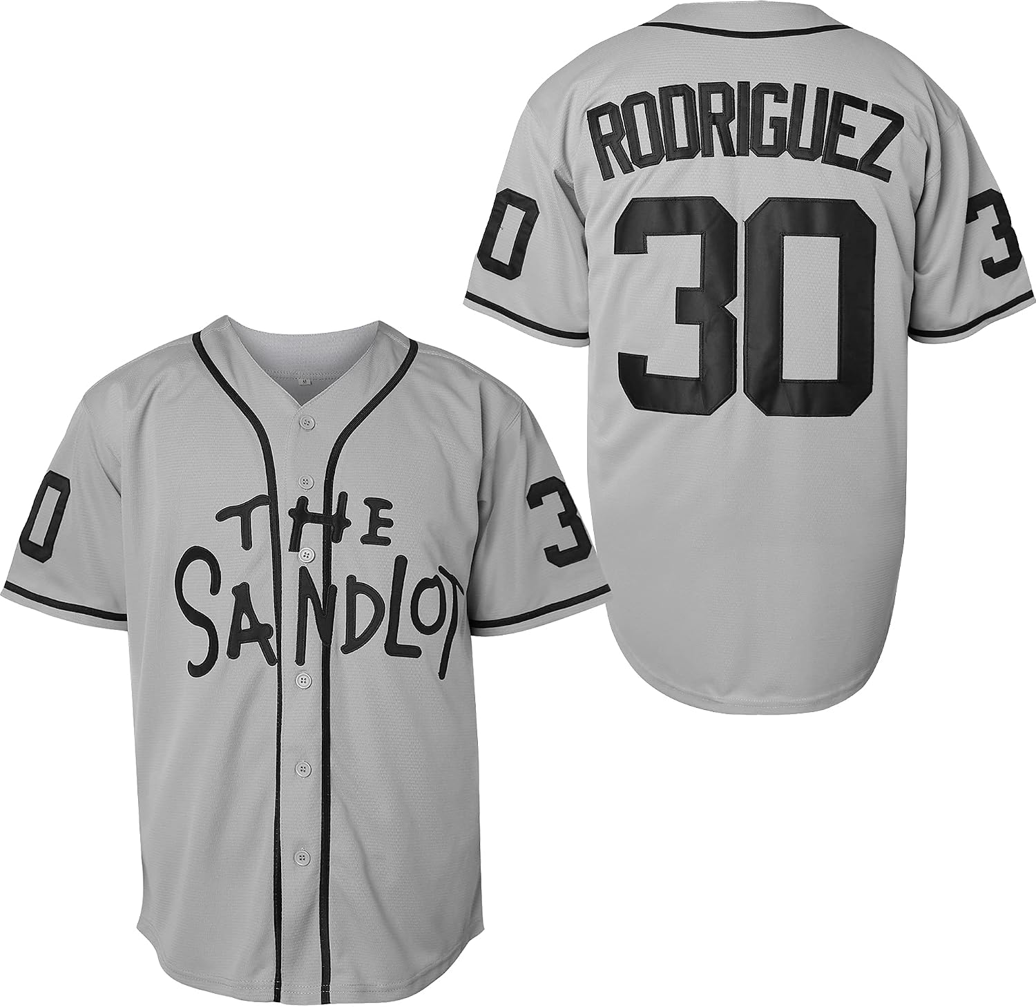 Benny The Jet Rodriguez The Sandlot Baseball Jersey, Michael Squints Palledorous Alan Yeah-Yeah McClennan Mens Jersey S-3XL