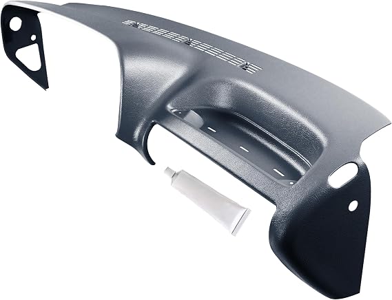 DashSkin Dash Cover Compatible with 95-96 GM SUVs and Pickups in Navy Blue (26* Trim Code) - Hard Molded Plastic Dashboard Cap