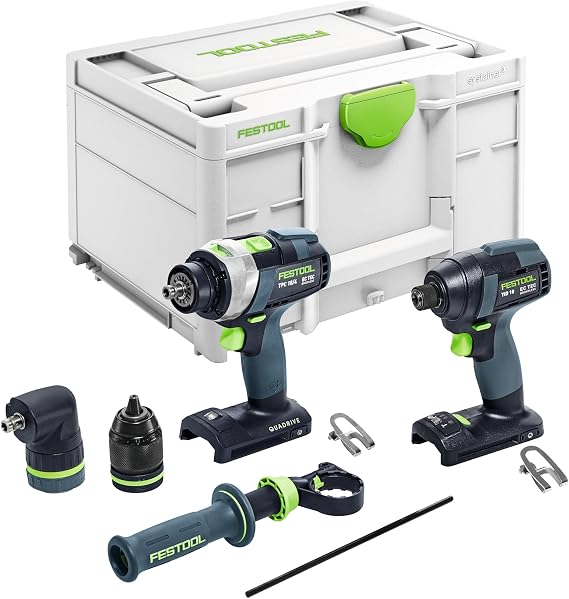 Festool TID 18 & TPC 18/4 Cordless Drill and Impact Driver Set
