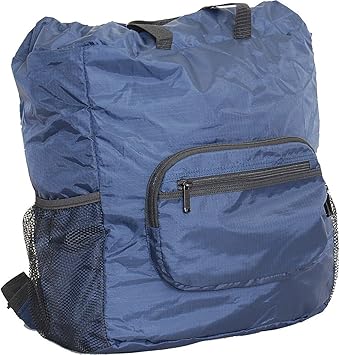 U-zip Backpack and Tote Bag Color Navy
