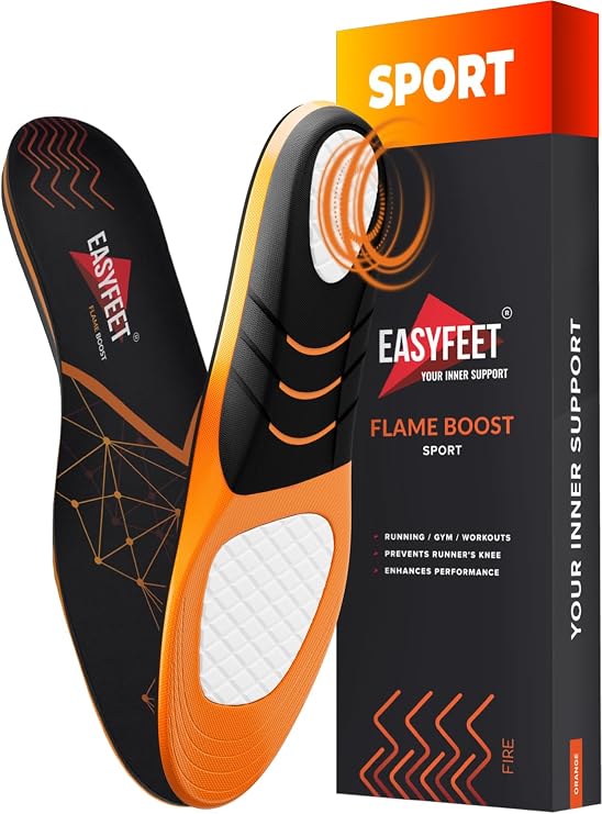 Running & Sport Insoles for Men & Women - Athletic Sneaker Inserts