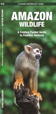 Amazon Wildlife: A Folding Pocket Guide to Familiar Animals (Wildlife and Nature Identification)