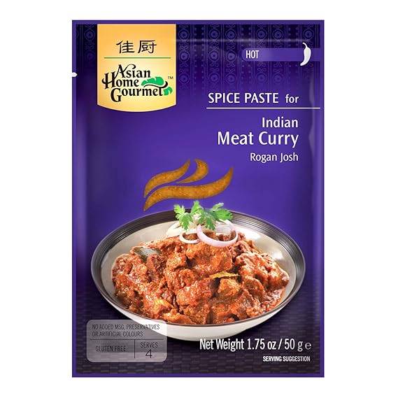 Asian Home Gourmet: Indian Meat Curry 1.75 oz (Pack of 12)
