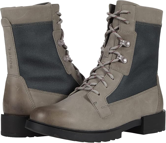 Sorel Women's Emelie Lace Boot Waterproof Leather Winter Boot