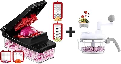 Food Chopper and Quick Chopper Bundle
