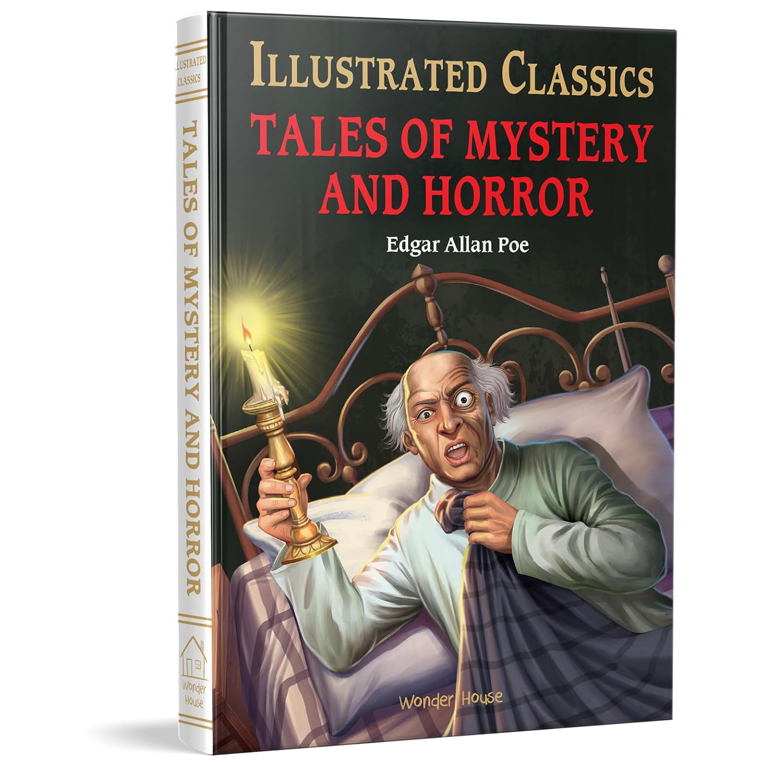 Tales of Mystery and Horror : Illustrated Abridged Children Classics English Novel with Review Questions: Abridged and Illustrated Illustrated Classics Hardcover – Abridged, 12 Aug. 2021