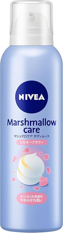 Nivea Marshmallow Care Body Mousse, Silky Flower Scent